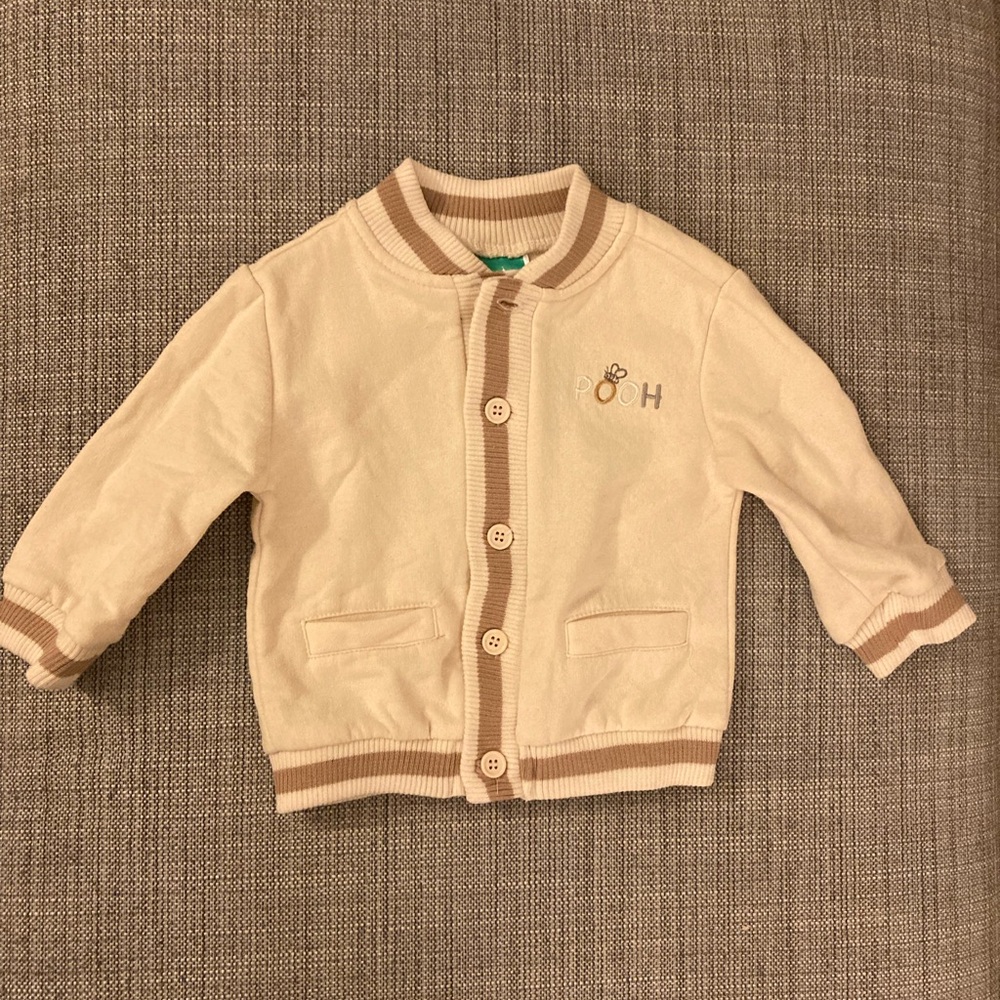 Disney Pooh Bear Cardigan Sweater, 12 months.
